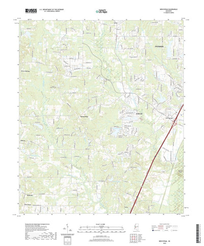 United States Geological Survey New Byram, MS (2020, 24000-Scale) digital map