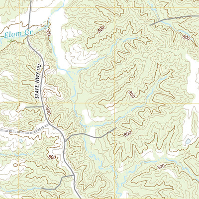 United States Geological Survey New Cambria East, MO (2021, 24000-Scale) digital map