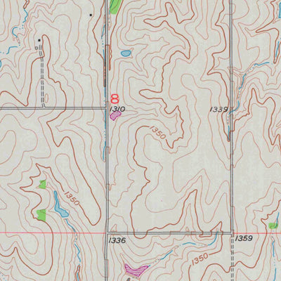 United States Geological Survey New Cambria, KS (1955, 24000-Scale) digital map