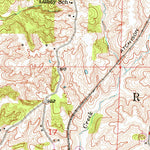 United States Geological Survey New Cambria West, MO (1950, 24000-Scale) digital map