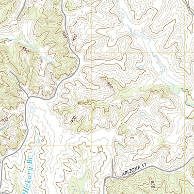 United States Geological Survey New Cambria West, MO (2021, 24000-Scale) digital map