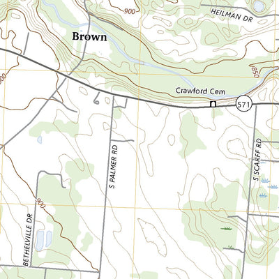 United States Geological Survey New Carlisle, OH (2023, 24000-Scale) digital map