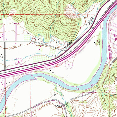 United States Geological Survey New Castle, CO (1962, 24000-Scale) digital map