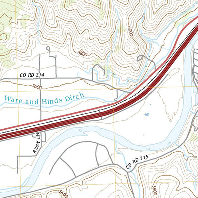 United States Geological Survey New Castle, CO (2022, 24000-Scale) digital map