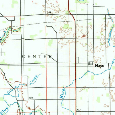 United States Geological Survey New Castle, IN (1986, 100000-Scale) digital map