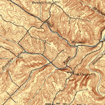 United States Geological Survey New Castle, KY (1932, 62500-Scale) digital map