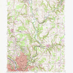 United States Geological Survey New Castle North, PA (1958, 24000-Scale) digital map