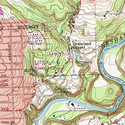 United States Geological Survey New Castle North, PA (1958, 24000-Scale) digital map