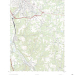United States Geological Survey New Castle South, PA (2023, 24000-Scale) digital map