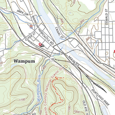 United States Geological Survey New Castle South, PA (2023, 24000-Scale) digital map