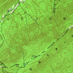 United States Geological Survey New Castle, VA-WV (1945, 62500-Scale) digital map