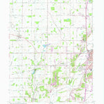 United States Geological Survey New Castle West, IN (1960, 24000-Scale) digital map