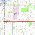 United States Geological Survey New Castle West, IN (1960, 24000-Scale) digital map