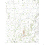 United States Geological Survey New Castle West, IN (2022, 24000-Scale) digital map