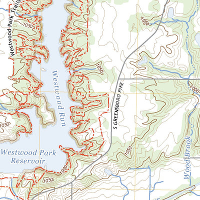 United States Geological Survey New Castle West, IN (2022, 24000-Scale) digital map