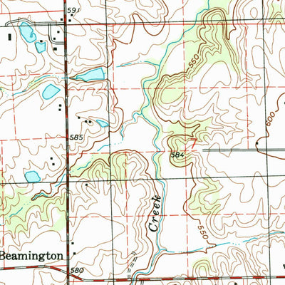 United States Geological Survey New City, IL (1998, 24000-Scale) digital map