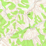 United States Geological Survey New Columbus, KY (1953, 24000-Scale) digital map