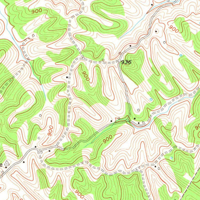 United States Geological Survey New Columbus, KY (1953, 24000-Scale) digital map