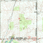United States Geological Survey New Corydon, IN-OH (1960, 24000-Scale) digital map