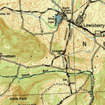 United States Geological Survey New Cumberland, PA (1943, 62500-Scale) digital map