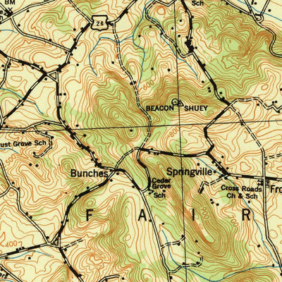 United States Geological Survey New Cumberland, PA (1943, 62500-Scale) digital map