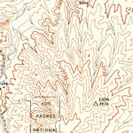 United States Geological Survey New Cuyama, CA (1943, 24000-Scale) digital map