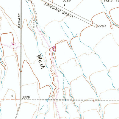 United States Geological Survey New Cuyama, CA (1964, 24000-Scale) digital map