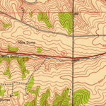 United States Geological Survey New Diggings, WI-IL (1952, 24000-Scale) digital map