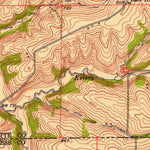 United States Geological Survey New Diggings, WI-IL (1952, 24000-Scale) digital map