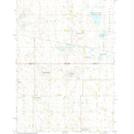 United States Geological Survey New Effington NW, ND-SD (1972, 24000-Scale) digital map