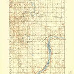 United States Geological Survey New Effington, SD-ND (1917, 62500-Scale) digital map