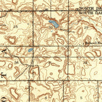 United States Geological Survey New Effington, SD-ND (1917, 62500-Scale) digital map