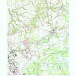 United States Geological Survey New Egypt, NJ (1957, 24000-Scale) digital map