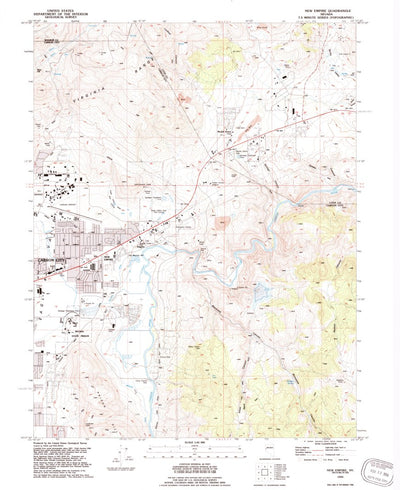 United States Geological Survey New Empire, NV (1994, 24000-Scale) digital map