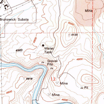 United States Geological Survey New Empire, NV (1994, 24000-Scale) digital map