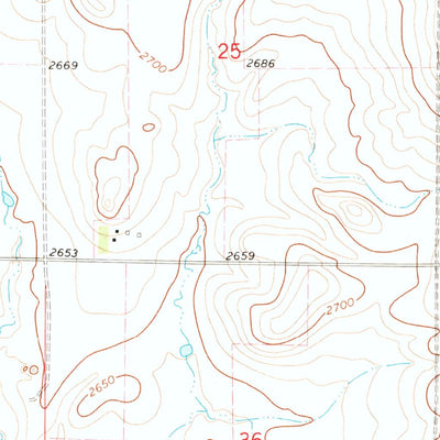 United States Geological Survey New England, ND (1973, 24000-Scale) digital map