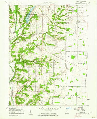 United States Geological Survey New Fairfield, IN (1960, 24000-Scale) digital map
