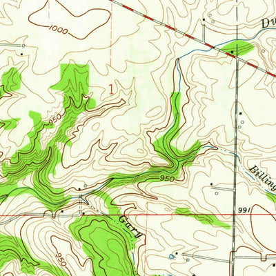 United States Geological Survey New Fairfield, IN (1960, 24000-Scale) digital map