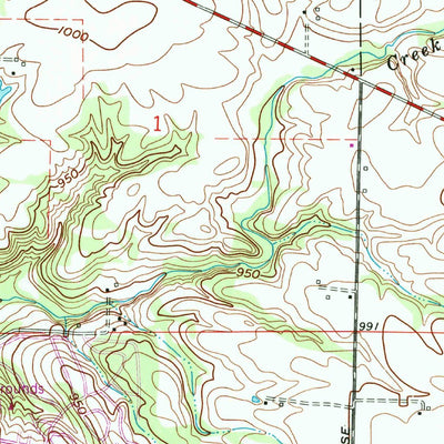 United States Geological Survey New Fairfield, IN (1974, 24000-Scale) digital map
