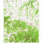 United States Geological Survey New Florence, MO (1942, 62500-Scale) digital map