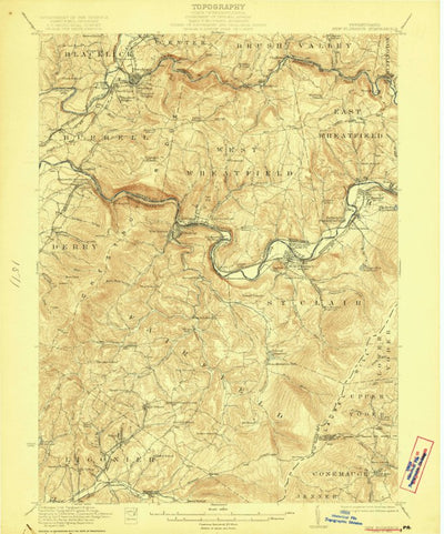 United States Geological Survey New Florence, PA (1922, 62500-Scale) digital map