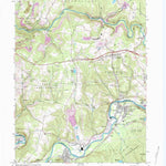 United States Geological Survey New Florence, PA (1964, 24000-Scale) digital map
