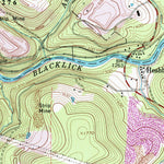 United States Geological Survey New Florence, PA (1964, 24000-Scale) digital map