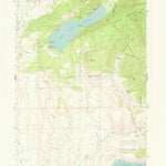 United States Geological Survey New Fork Lakes, WY (1967, 24000-Scale) digital map