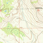 United States Geological Survey New Fork Lakes, WY (1967, 24000-Scale) digital map