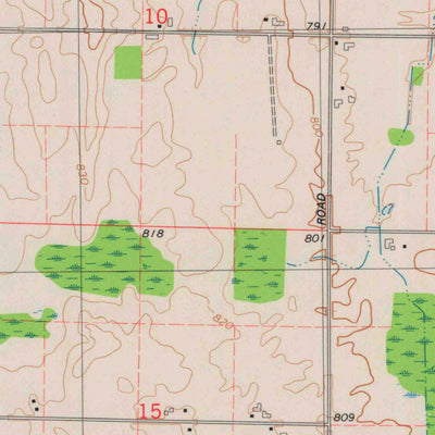 United States Geological Survey New Franken, WI (1978, 24000-Scale) digital map