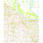 United States Geological Survey New Frankfort, MO (1951, 24000-Scale) digital map