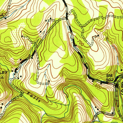 United States Geological Survey New Freedom, PA-MD (1953, 24000-Scale) digital map