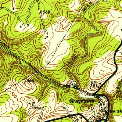 United States Geological Survey New Freedom, PA-MD (1953, 24000-Scale) digital map