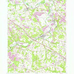 United States Geological Survey New Galilee, PA (1957, 24000-Scale) digital map